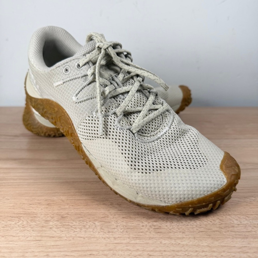 Merrell Women's Trail Glove 7 Barefoot Running Shoes Size 8 Basalt Oat Vibram